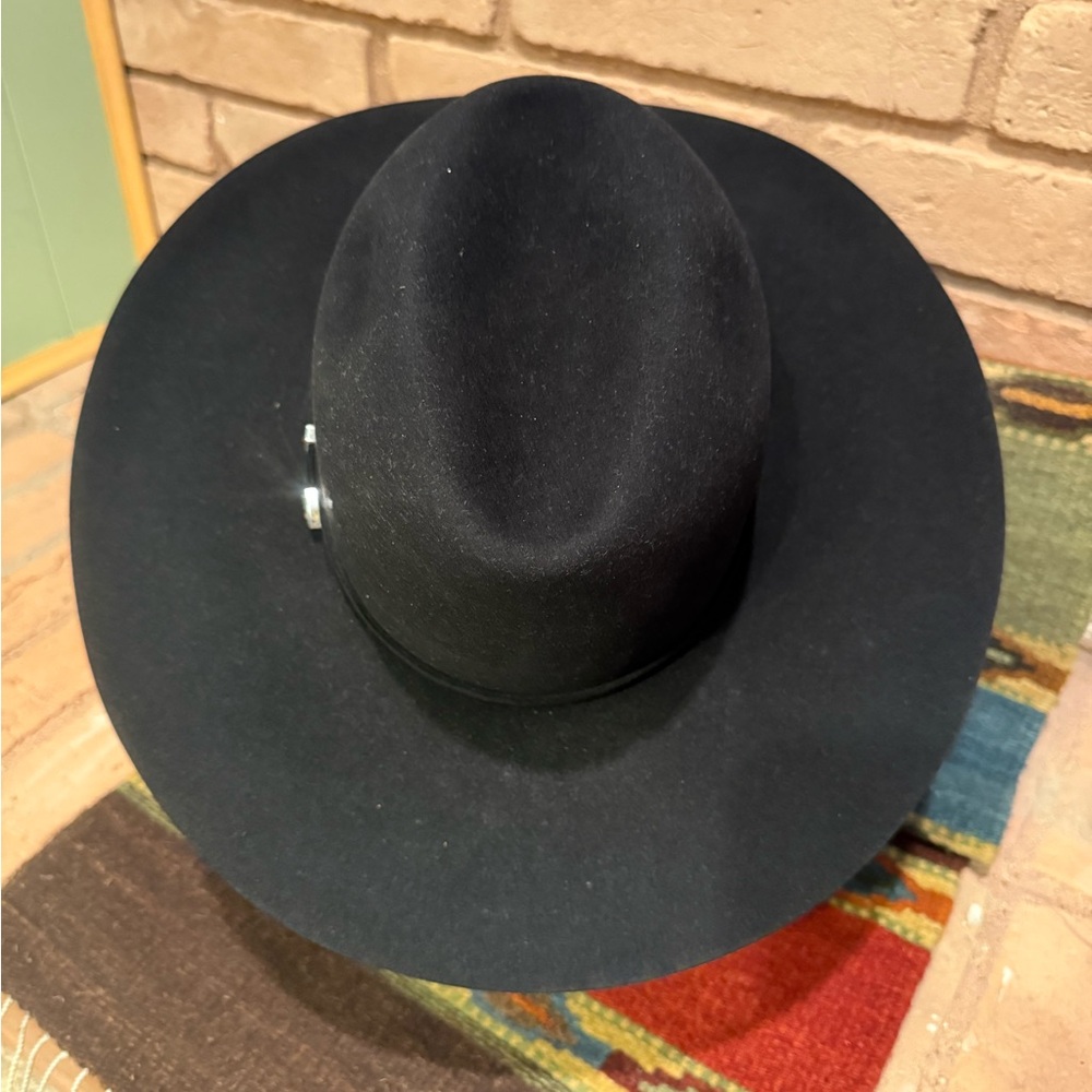 Men’s American Hat Company 20X Black Hat Size 7 3/8 - Picture 4 of 9